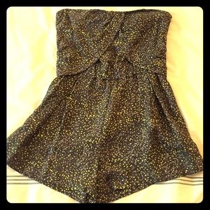 Elizabeth and James strapless romper size 6
